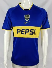 2002/2003 Boca Home Fans 1:1 Quality Retro Soccer Jersey