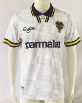 1995/1996 Boca Away White Fans 1:1 Quality Retro Soccer Jersey