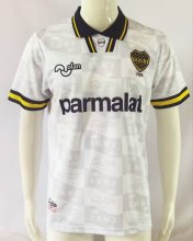 1995/1996 Boca Away White Fans 1:1 Quality Retro Soccer Jersey