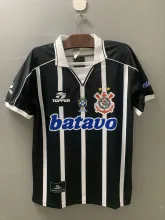 1999 Corinthians  Away Fans Retro 1:1  Quality Soccer Jersey