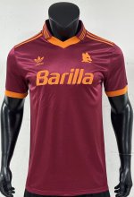 1992/1994 Roma Home Fans Retro 1:1 Quality  Soccer Jersey