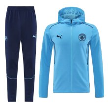 24/25 Manchester City Hooded Long Sleeved  1:1 Training suit