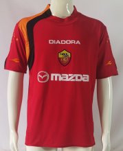 2004/2005 Roma Home Fans Retro 1:1 Quality  Soccer Jersey