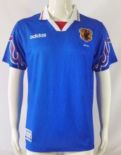 1996 Japan  Home  Blue Fans Retro 1:1 Quality  Soccer Jersey