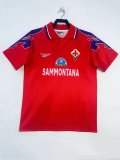 1995/1996 Fiorentina Third Red Fans 1:1 Quality Retro Soccer Jersey