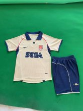 2001/2002 Arsenal  Away Kids Retro 1:1 Quality Soccer Jersey