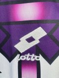 1992/1993 Fiorentina Away Long Sleeve Fans Retro 1:1 Quality Soccer Jersey
