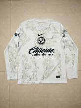 24/25 Club American Goalkeeper White Fans Long sleeve1:1 Quality Soccer Jersey