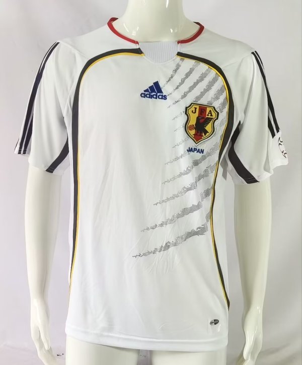 2006 Japan Away White Fans Retro 1:1 Quality  Soccer Jersey