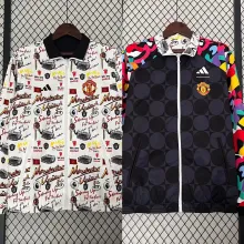 24/25 Manchester United  Reversible  Windbreaker 双面
