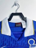 1995 Italy Home Blue Fans Retro 1:1 Quality Soccer Jersey