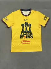 24/25 Club  America Champion version Yellow  Fans 1:1 Quality Soccer Jersey