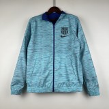 24/25  Barcelona Double Sided Blue Windbreaker 双面