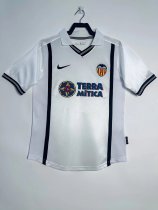 2000/2001 Valencia Home Fans Retro 1:1 Quality  Soccer Jersey
