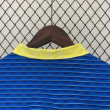 24/25 Brazil Double Sided Blue  Windbreaker