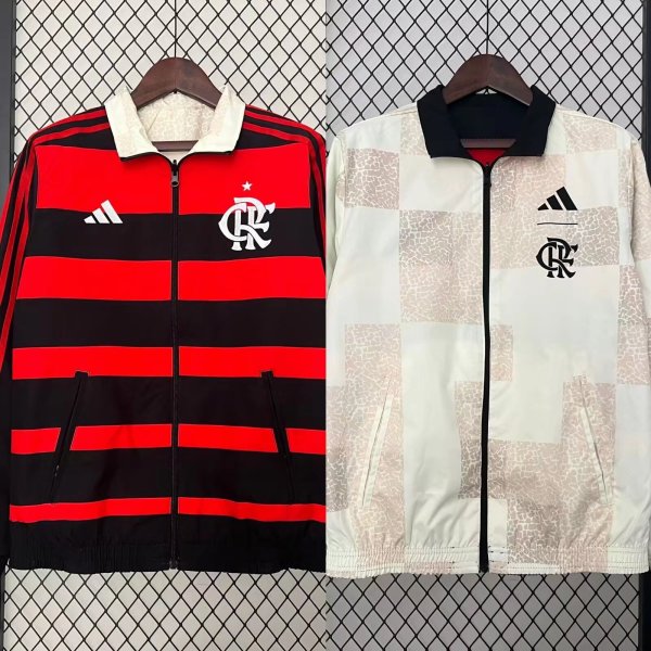 24/25 Flamengo Reversible Windbreaker 双面