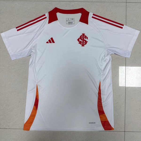 25/26 SC Internacional Training clothes White Player 1:1 Quality Soccer Jersey