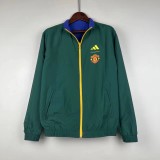 24/25 Manchester United  Reversible Blue Windbreaker 双面