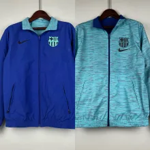 24/25  Barcelona Double Sided Blue Windbreaker 双面