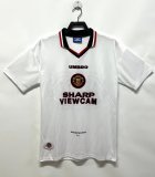 1996/1997 Manchester United  Away Fans Retro 1:1 Quality  Soccer Jersey