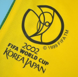 2002 Brazil Home Fans  Retro 1:1 Quality  Soccer Jersey