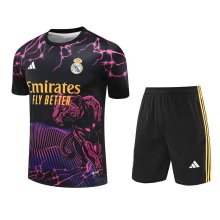 24/25  Real Madrid  Leopard Black Pink 1:1 Quality Training （A-Set）