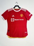 2021/2022 Manchester United Home Player Retro 1:1 Quality  Soccer Jersey（球员版）