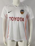 2006/2007 Valencia  Home Fans Retro 1:1 Quality  Soccer Jersey