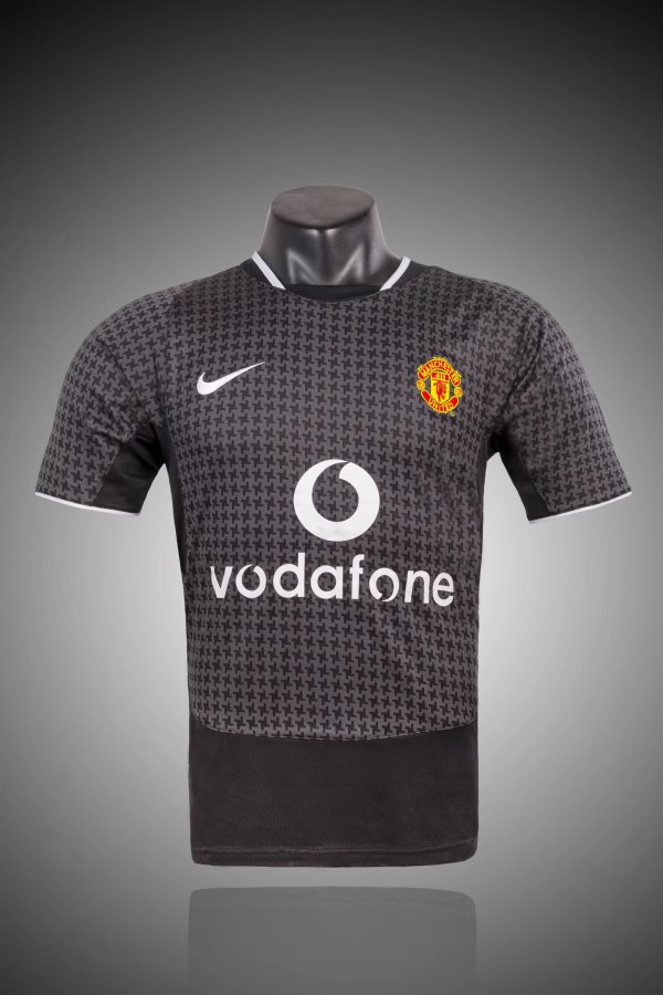 2003/2005 Manchester United Away Fans Retro 1:1 Quality  Soccer Jersey