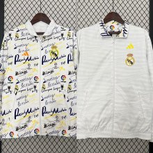 24/25 Real Madrid Double Sided  Windbreaker
