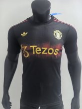 25/26  Manchester United  Black Classic Style Player 1:1 Quality Soccer Jersey