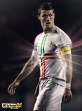 2012 Portugal Away Player Retro 1:1 Quality  Soccer Jersey