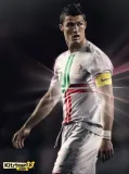 2012 Portugal Away Player Retro 1:1 Quality  Soccer Jersey