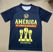 24/25 Club  America Champion version Blue Fans 1:1 Quality Soccer Jersey