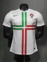 2012 Portugal Away Player Retro 1:1 Quality  Soccer Jersey