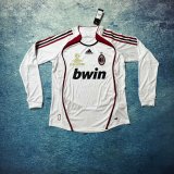 2006/2007 Real Madrid Away Long Sleeve Retro 1:1 Quality  Soccer Jersey