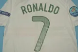 2012 Portugal Away Player Retro 1:1 Quality  Soccer Jersey