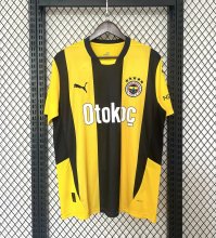 24/25  Fenerbahce  Home Yellow 1:1 Quality Soccer Jersey