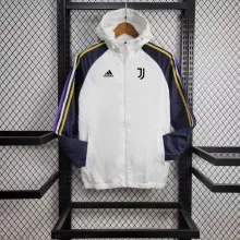 24/25 Juventus White Windbreaker