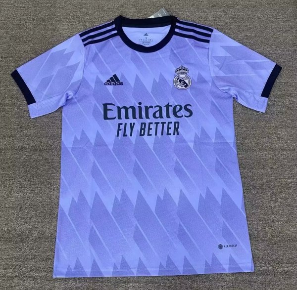22/23 Real Madrid Away Fans Retro  1:1 Quality Soccer Jersey