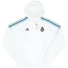 24/25  Real Madrid  White Windbreaker