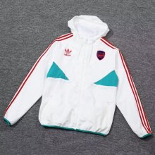 24/25 Arsenal White Windbreaker