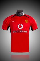2003/2004 Manchester United Home Fans Retro 1:1 Quality  Soccer Jersey