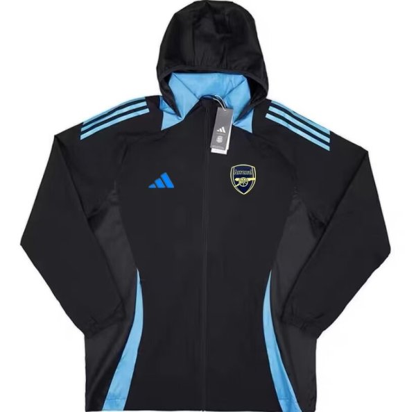 24/25 Arsenal Black  Windbreaker