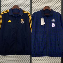 24/25 Real Madrid Double Sided  Windbreaker