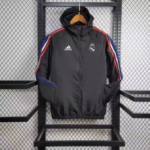 24/25  Real Madrid  Black Windbreaker