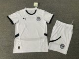 24/25 Egypt Away White Kids 1:1 Quality Soccer Jersey