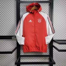 2024  Bayern Munich Red Windbreaker