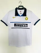 1998/1999 Inter Milan Away Fans Retro 1:1 Quality  Soccer Jersey