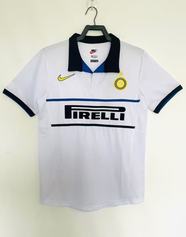 1998/1999 Inter Milan Away Fans Retro 1:1 Quality  Soccer Jersey